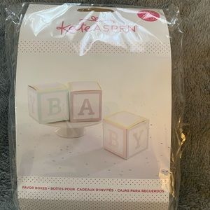 Baby shower favor boxes- Kate Aspen